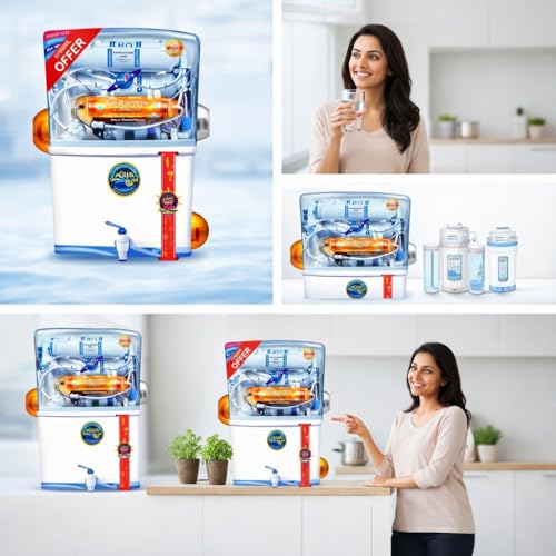 ​Aqua Libra 12L RO Water Purifier | RO+UV+UF+Active Copper | In-Tank UV LED Sterilization | Suitable for Borewell & Municipal Water | ISI Certified | 1 Year Warranty view 2