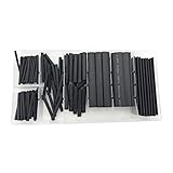 Tubo / Funda termoretráctil para cables en estuche con compartimentos con diferentes medidas, también llamado como termofusion.