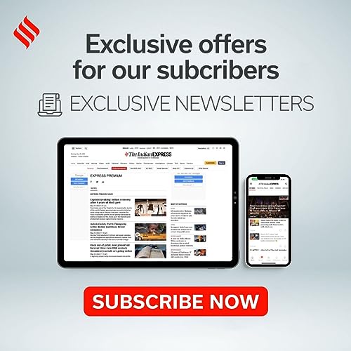 Image of Indian Express Subscription with access to daily premium stories | Ad-lite | Exclusive Newsletters | Email delivery of Subscription within 24 Hours