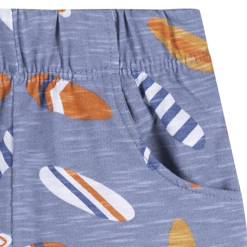 Image of Gerber Baby Boys' Toddler T-shirt and Short Set