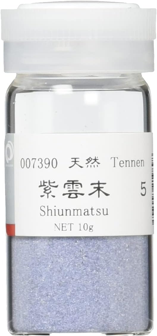 Nakagawa Goo Powder 739-8 Paint for Japanese Painting, Phoenix, Rock Paint, Natural, Purple Cloud Powder, No. 8