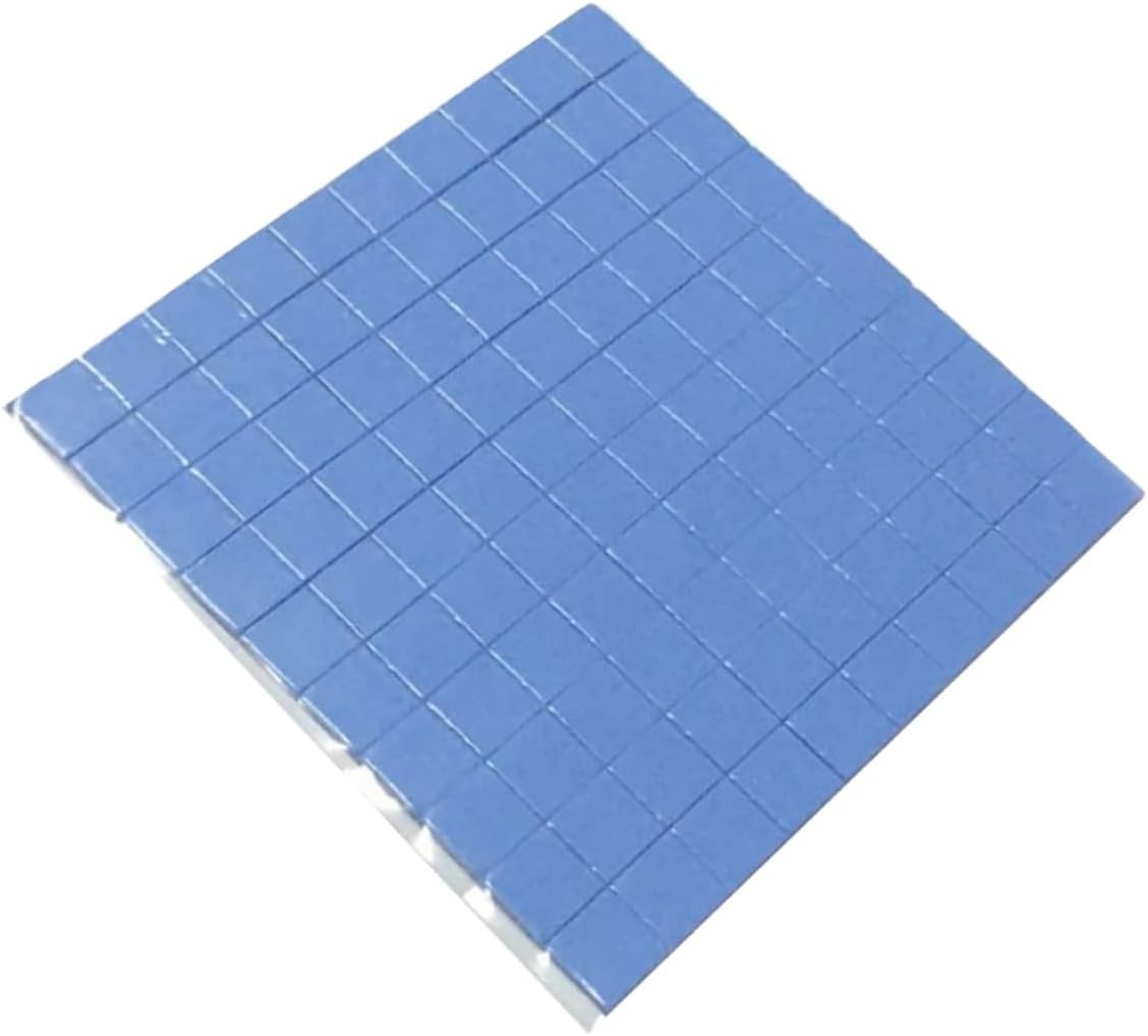 100PCS Thermal Conductive Silicone Pads for CPU Heatsink Ic Chip LED Cooling Soft Elastic Heat Dissipation Computer Supply