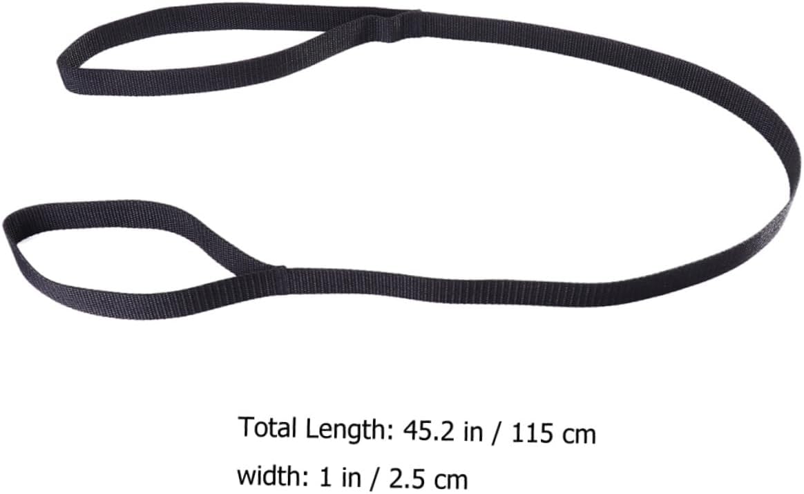 2Pcs Portable Leg Lifter Straps Durable Polyester Leg Lifting Aid for Easy Positioning Bed Wheelchair Car for Seniors and Disabled Individuals