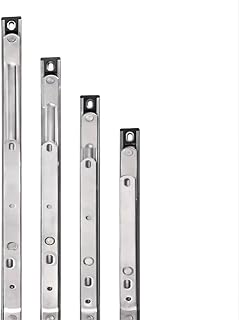 5 Pcs Silver Stainless Steel Sliding Casement Window Hardware Set | Durable stainless steel sliding window hardware for smooth operation and long-lasting use.(14inch)