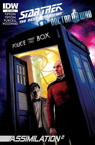 Cover of Star Trek: The Next Generation/Doctor Who: Assimilation #5 (Star Trek TNG/Doctor Who: Assimilation2)