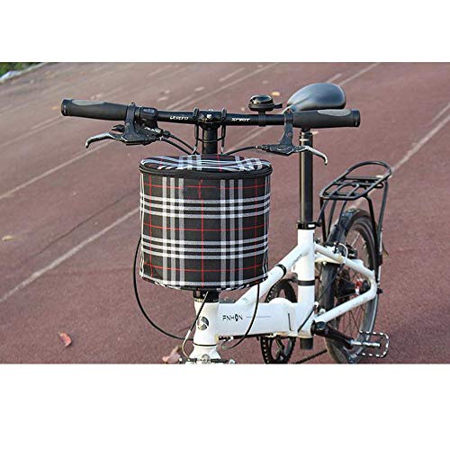 Panier de vélo pliable REYG en toile double pour VTT