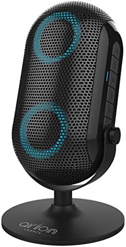 Arion Legacy Portable Bluetooth Speaker with Microphone and Bluetooth Music Receiver for Wired Speakers, Cars, Smartphones, Tablets and PCs