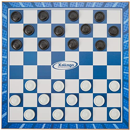 Jogos Tradicionais em Madeira Damas Xalingo