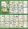YagCu Countryside Journaling Stickers, Junk Journal Sticker for Adults, 20 Sheets Pre-Cut Stickers, Vintage Ephemera Scrapbooking Supplies, Craft Arts #4