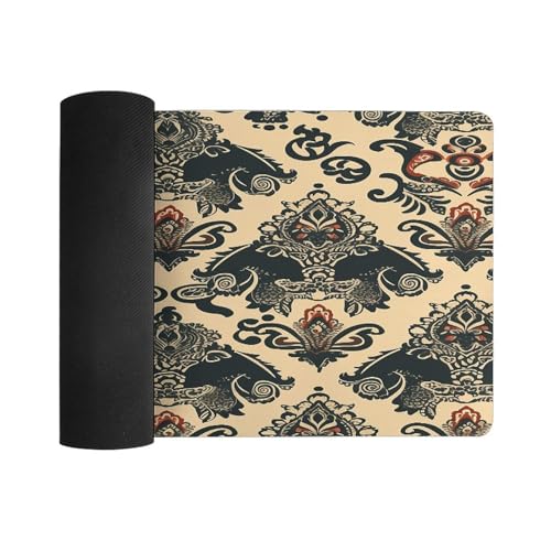 Asian Elephants Desk Mat Non-Slip Large Mouse Pad miniatura 3