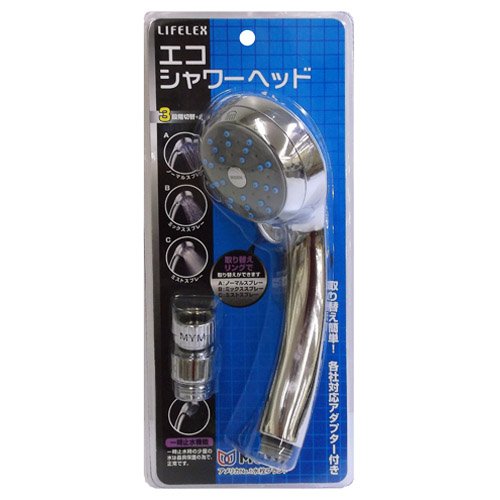 Amazon.co.jp: コーナン オリジナル エコシャワーヘッド3段切替え+