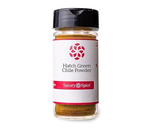 Miniatura 5 de Savory Spice Hatch Green Chile Powder - Condimento en polvo de chile verde de Nuevo México  Polvo de chile verde de escotilla medio-caliente para