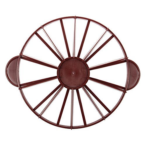 Bloepum Cake Divider Pie Cake 10/12 Piece Equal Portion Marker Divider Dark Red