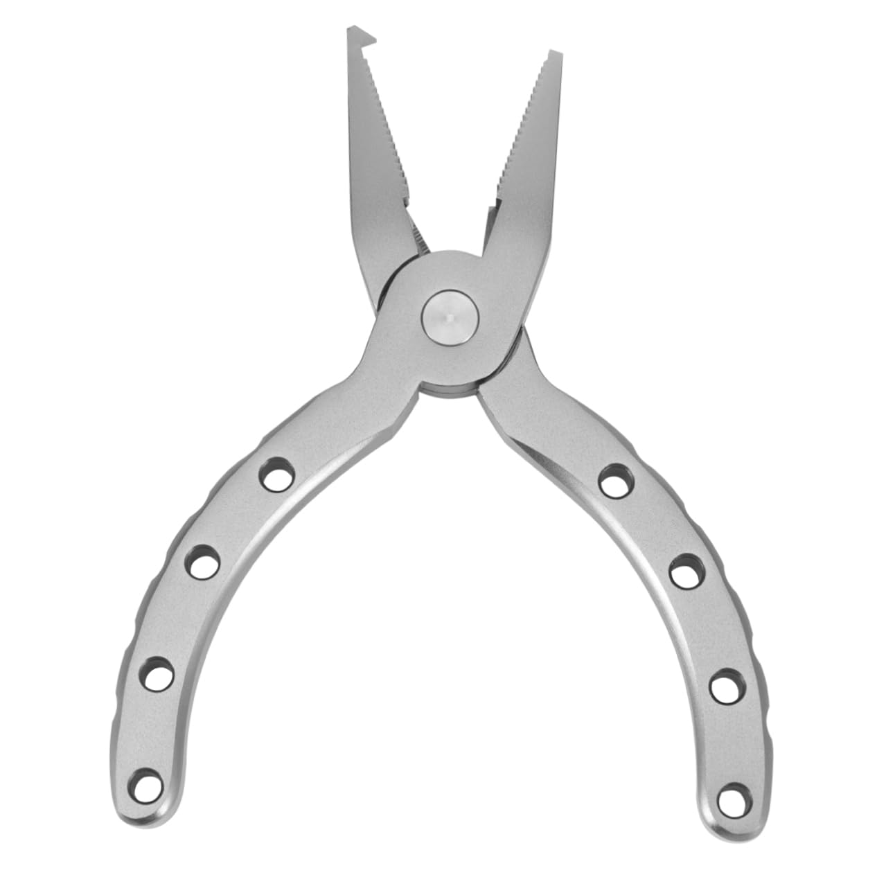 Happyyami Angelzange Multifunktionale Schneidezange mit Korrosionsschutz aus Aluminiumlegierung und Sprengringöffner für Geflochtene Schnüre für Angelzubehör