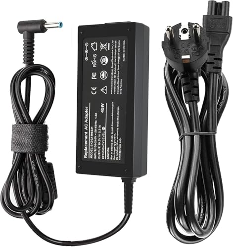 Apcstyle Chargeur Compatible avec HP Ordinateur Portable 45W 19.5V 2.31A,Stream 11 13 14,15 Notebook PC Series Pavilion, 740015-003 741727-001 TPN-C125 HSTNN-LA40...