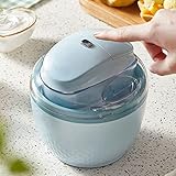 【Control con un clic】 Esta máquina de helados es fácil de operar, solo necesita presionar el botón y esperar.