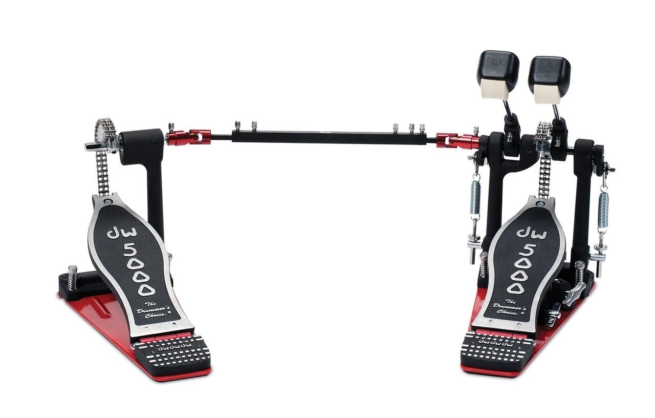 Drum Workshop 5000 Series Turbo Double Bass Drum Pedal w/Bag
