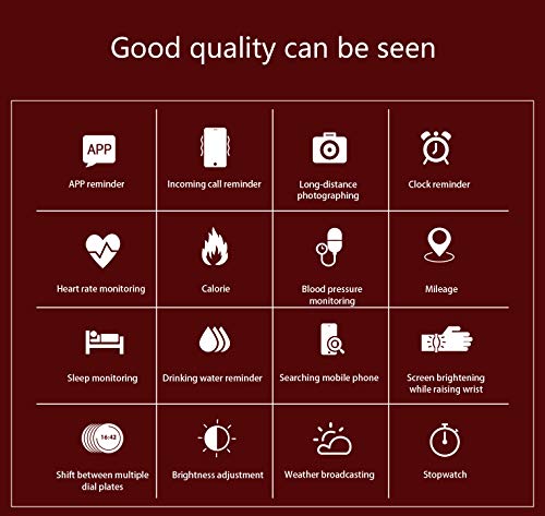 Zeerkeer Smart Watch Fitness Tracker With Heart Rate And Sleep Monitoring, Ip68 Waterproof Activity Tracker Watch With Step Calorie Counter And 7 Sport Modes For Women Men #TOP7