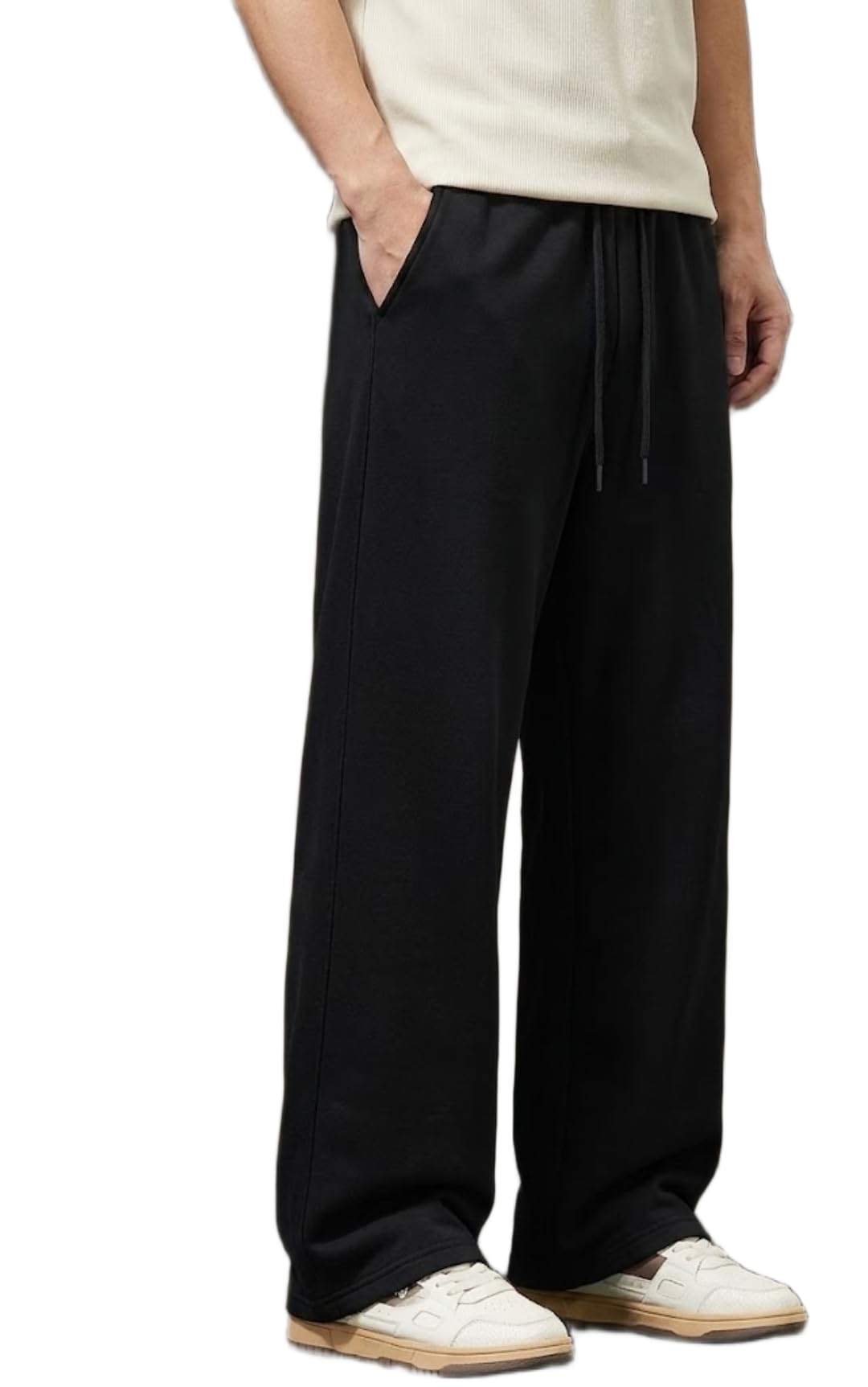 dockstreet Track Pant for Men || Baggy Fit || Track Pants || Full Elastic Jogger Track Pant || 100% Cotton-picture-32