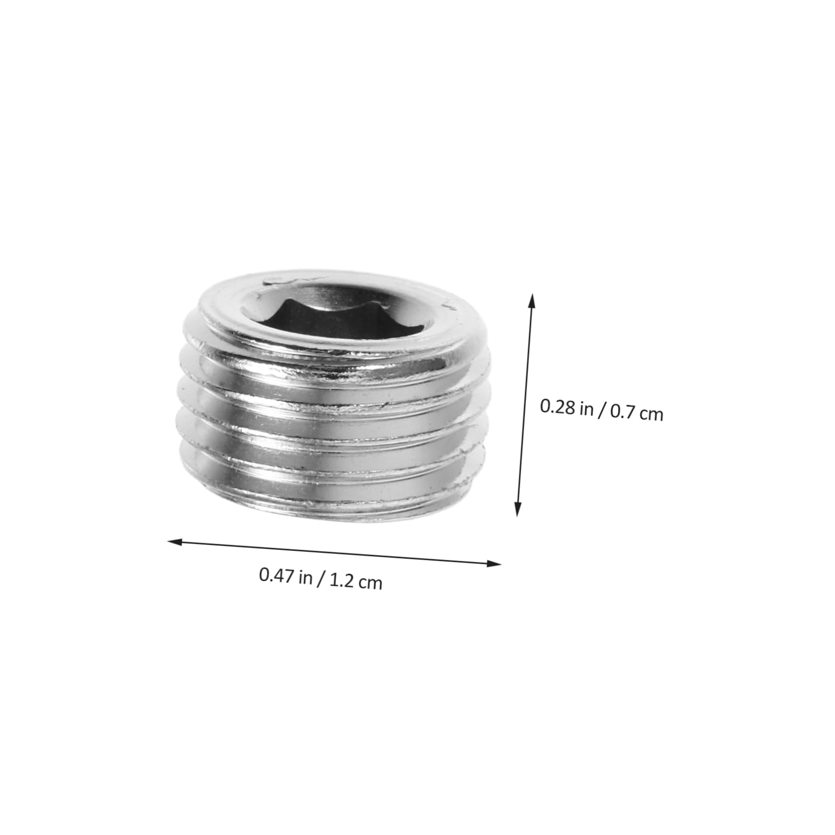 IWOWHERO Thread Repair Kit Pcs Head Pipe Plug Fitting Stainless Plug for Sealing and Blocking