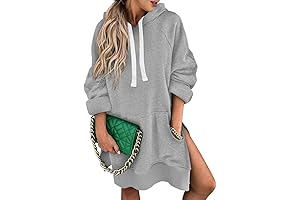 Missky Women Pullover Hoodie Dress