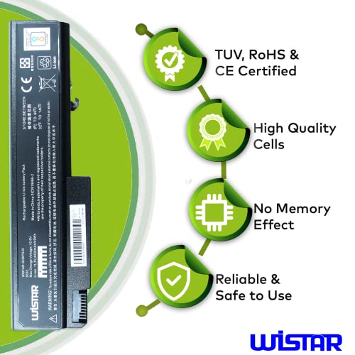 WISTAR 6 Cell Laptop Battery for HP EliteBook 6930p, 8440p, 8440w, 8530w 6500b 6535b 6700b 6730b 6735b 6530b EliteBook 6930p 8440W ProBook 6440b... - Image 3