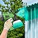 Pistola de pintura, Ginour Pistola de pulverización, Gran capacidad 1300ML, Pintura Eléctrica...