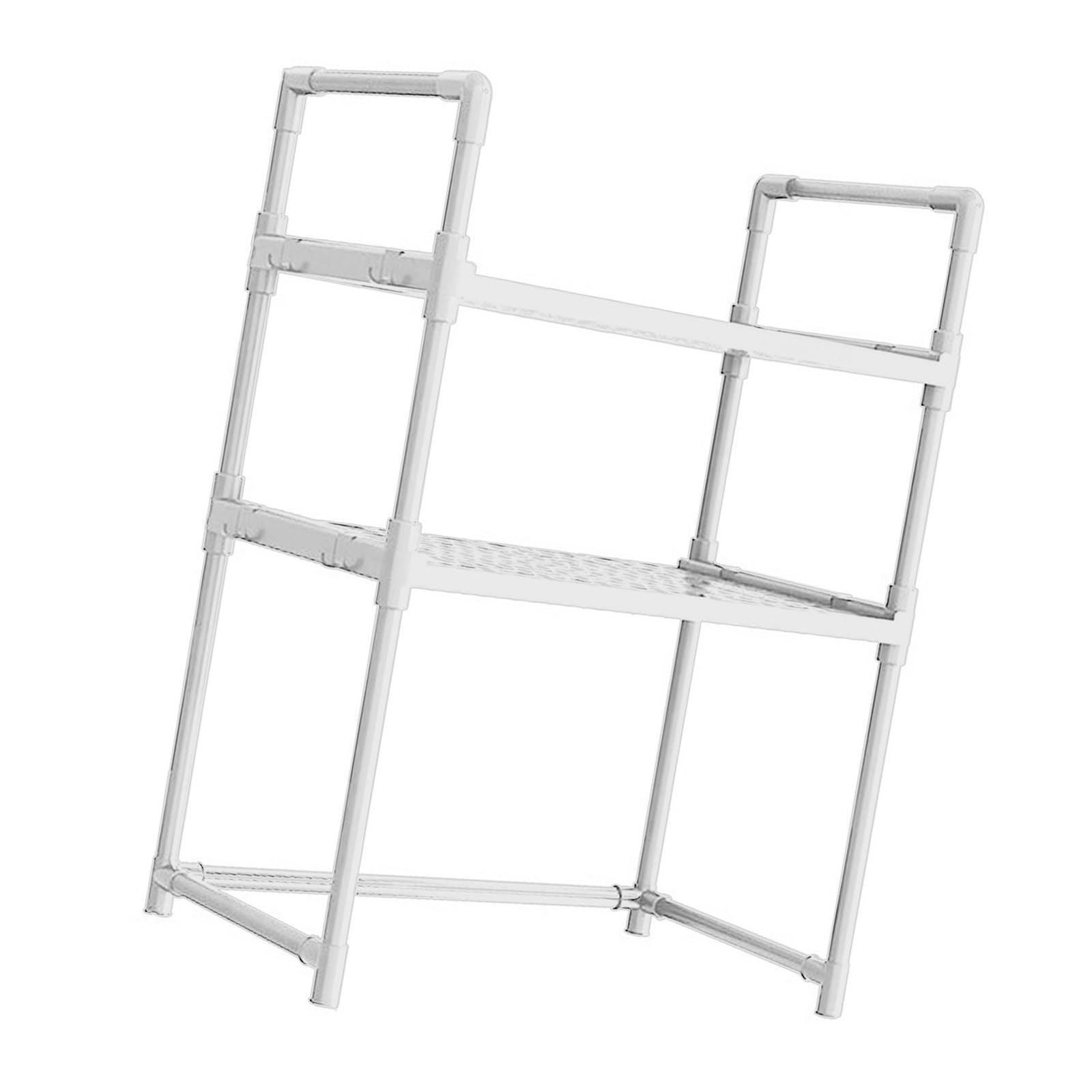 carotoe Microwave Storage Shelf Kitchen Countertop Organizers Multifunctional Shelves for Microwaves Storage Rack