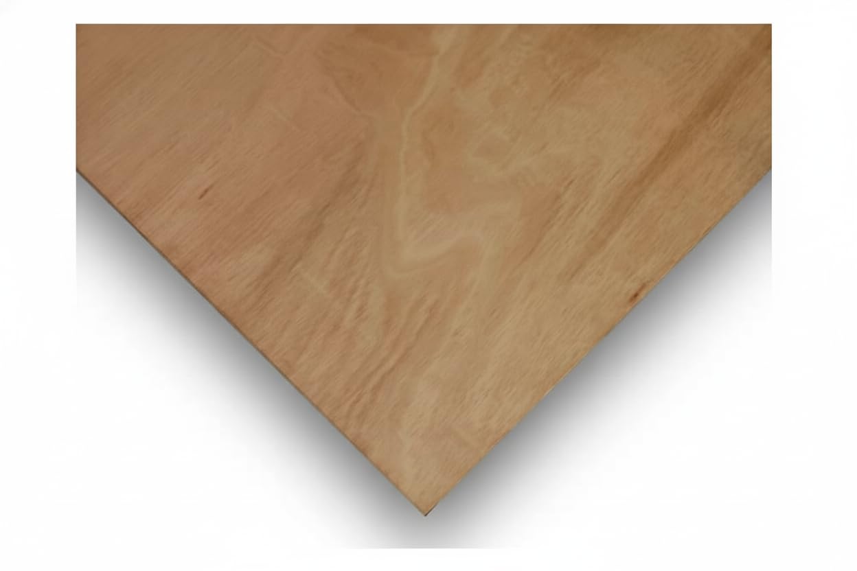 Premium Hardwood Plywood Sheets 12mm Ply Wood Board - Cut to Size Service Included (1x4 ft (305 x 1220mm))