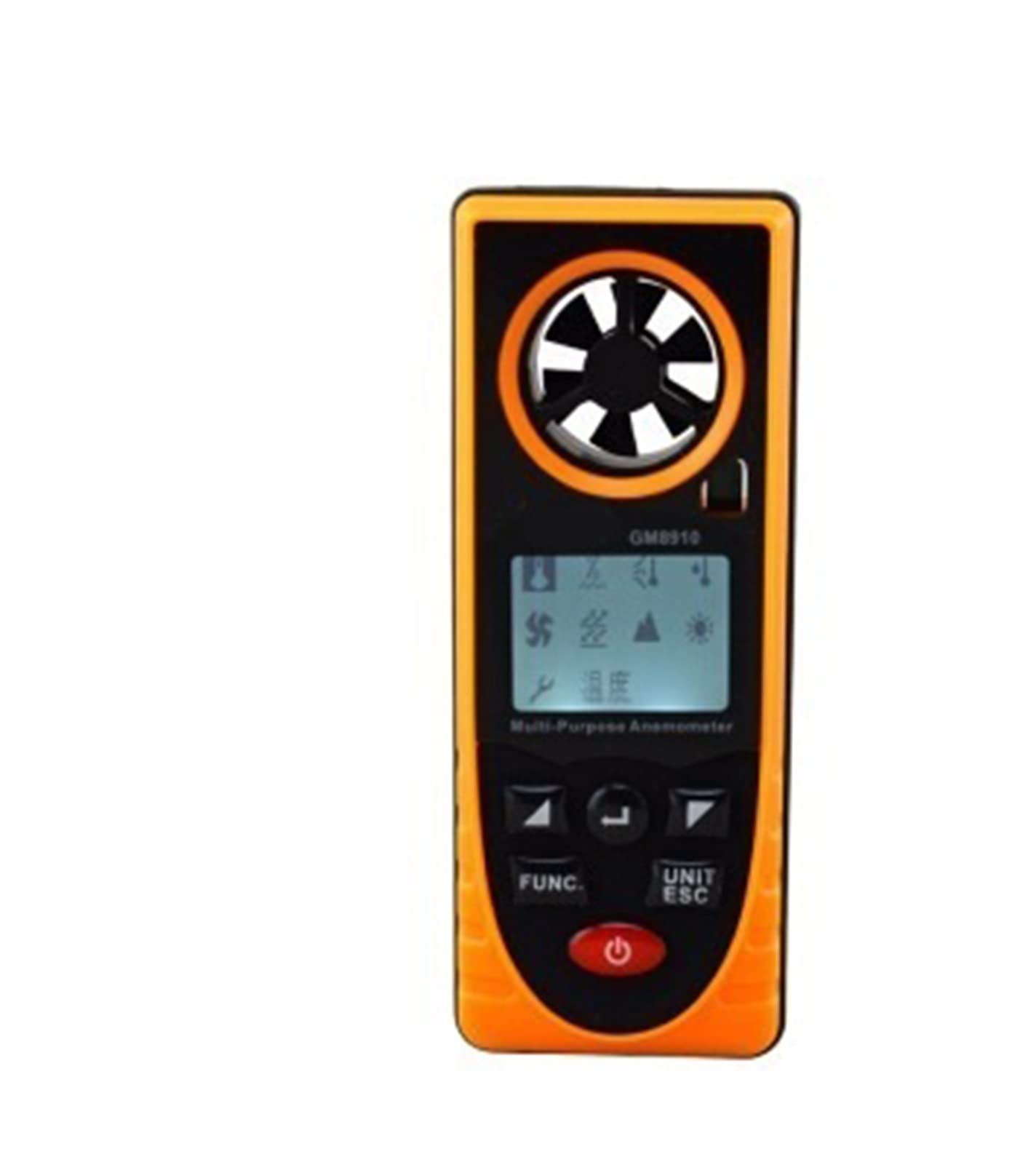 LNHHG Illuminance Meter Multi-function Anemometer GM8910 Altitude Ambient Light Brightness Wind Speed