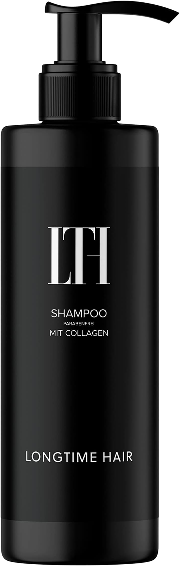 LTH LONGTIME HAIR NATURAL HAIR EXTENSIONS ® Shampoo, Shampoo with Collagen and Heat Protection, 200 ml, Care for Own & Real , Vegan and Paraben-Free, Made in Germany
