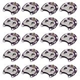 AEDIKO 20pcs Lilypad Coin Cell Battery Holder CR2032 Battery Holder Case Module