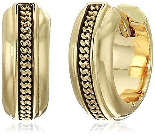 Preisvergleich Produktbild Anne Klein Women's Gold Huggie Hoop Earrings, Gold