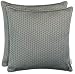 Produktbild Brandsseller 2er Set Outdoor Kissen 45 x 45 cm  Wetterfeste Zierkissen mit Paspel in Wabenstruktur  Wasserabweisende Gartenkissen & Dekokissen für draußen  Sofakissen für Balkon & Terrasse - Taupe