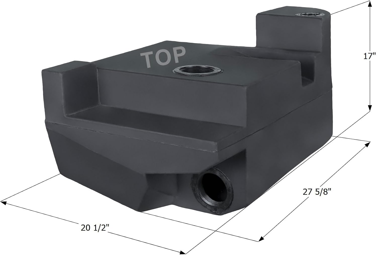 Icon 14393 Holding Tank H3979 B50567-20 Gallon, 27-5/8" x 20-1/2" x 17"