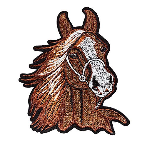 2 Pcs Horse Patch, Delicate Embroidered Patches, Cool Embroidery Patches, Iron On Patches, Cute Sew On Applique Patch, Cool Custom Backpack Patches