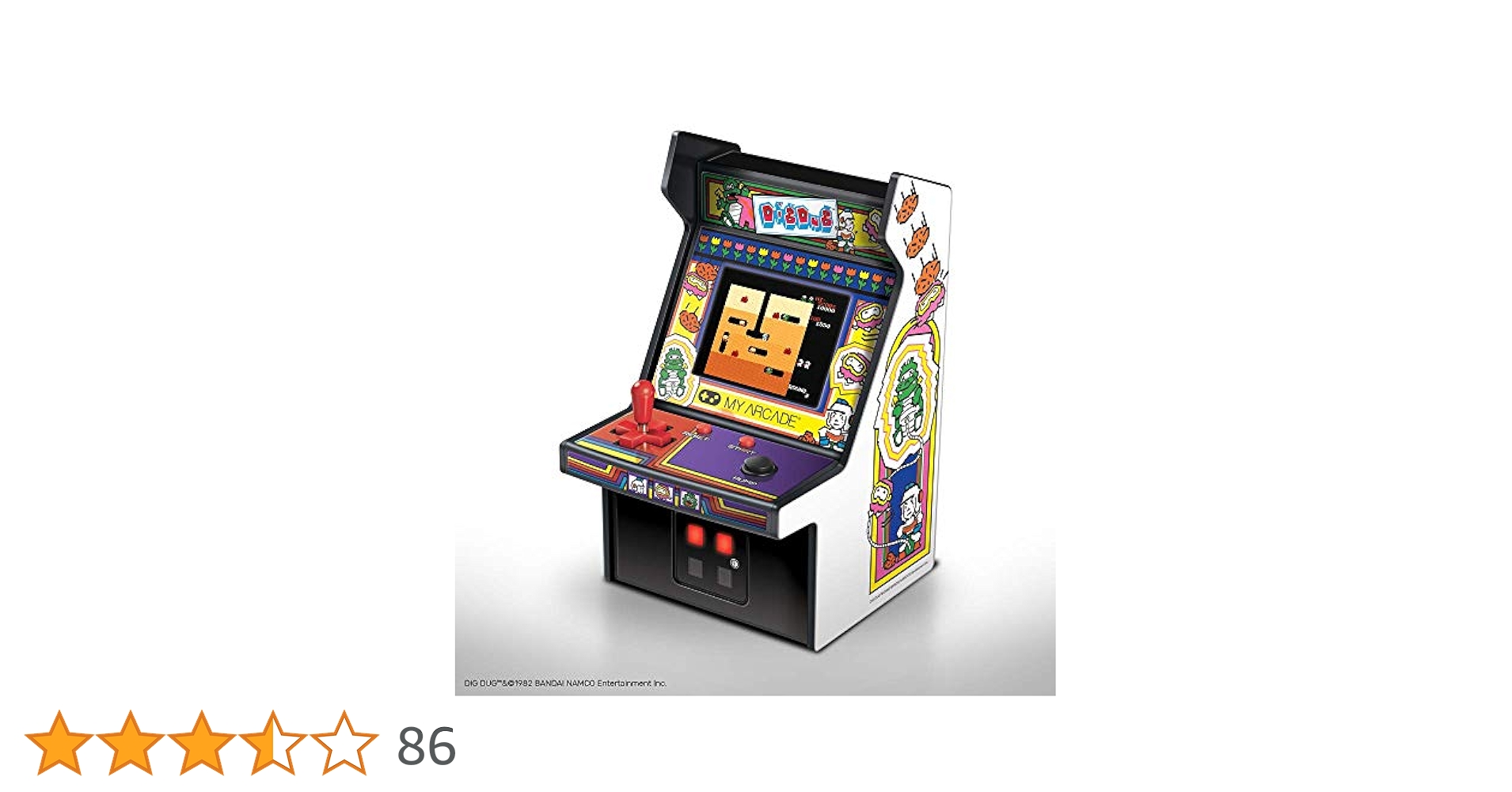 TAITO レトロアーケード マイクロプレーヤー ディグダグ 他 3個セット TAITO レトロアーケード マイクロプレーヤー ディグダグ 他 3個
