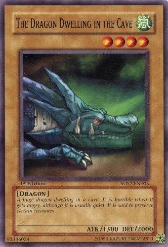 Yu-Gi-Oh! - The Dragon Dwelling in The Cave (5DS2-EN005) - 5Ds Starter Deck 2009-1st Edition - Common