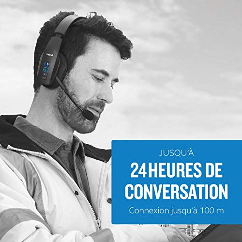 VXi BlueParrott B450 XT Micro casque sur oreille Bluetooth sans fil NFC* - vue 6