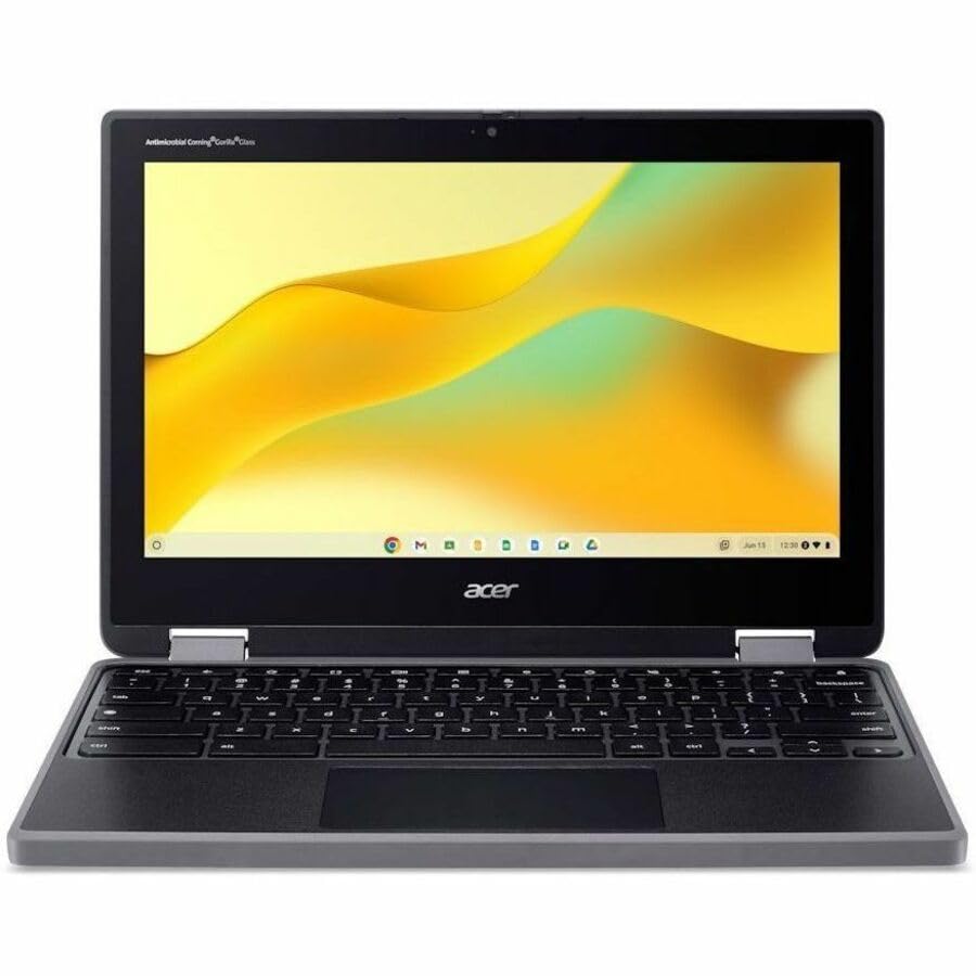 Image of Acer Chromebook Spin 311 R724T R724T-K116 11.6 inch Touchscreen Convertible 2 in 1 Chromebook - HD - 60 Hz - MediaTek MT8 MT8186TV /AZA - 4 GB - 32 GB Flash Memory - English (US) Keyboard - Black