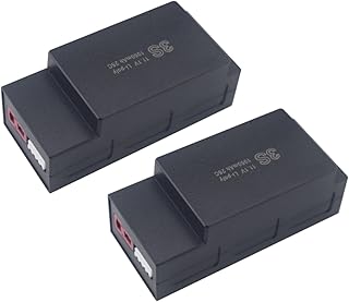 Fytoo 2PCS 11.1V 1050mAh 3S Upgrade Lithium Battery for MJX H16 H16P H16E H16H H16DR H16SC H16BM 16027 14301 JC16EP RCM029 HP161 HB17 RC Speed Car Competitive Racing Electric High Speed Model Toy Car