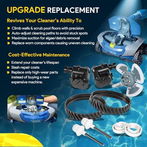 Miniatura 4 de Ctcar Kit De Mantenimiento Completo R0796200 Para Limpiador De Piscinas Zodiac Baracuda Mx8, Mx6, Mx8 El Y Mx6el Repuestos Compatible Con R0524900, R0526100, R0527000, R0525100, R0524700 Y R052488