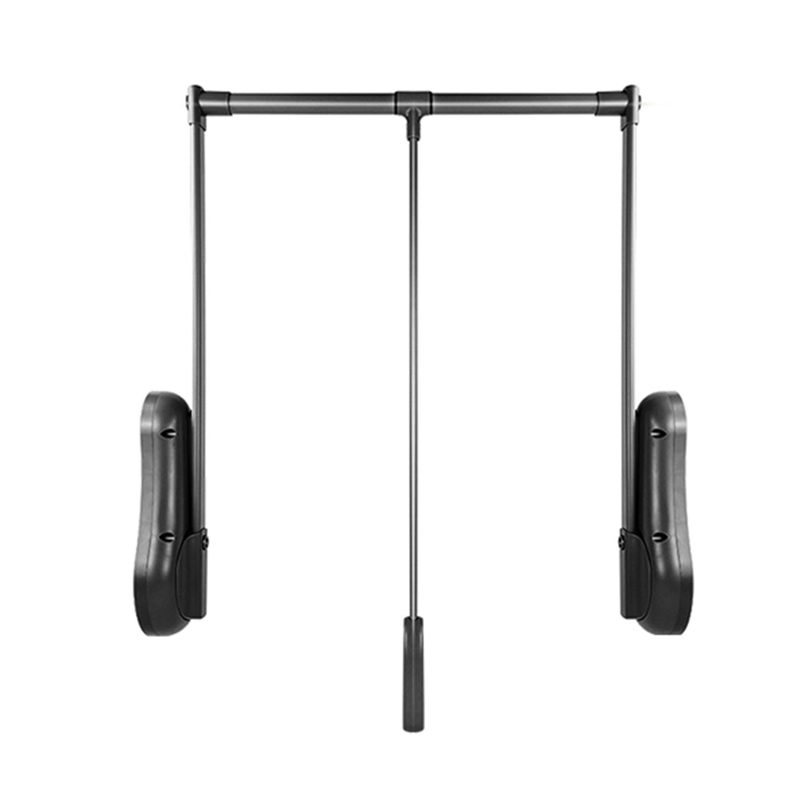 Tringle de garde-robe réglable 510-1200mm et tringle de placard à tirer vers le bas 30kg