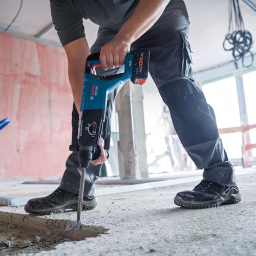 Akku bohrhammer Gbh 18v 28 D Professional Solo 18volt boxx blau/ - vue 7