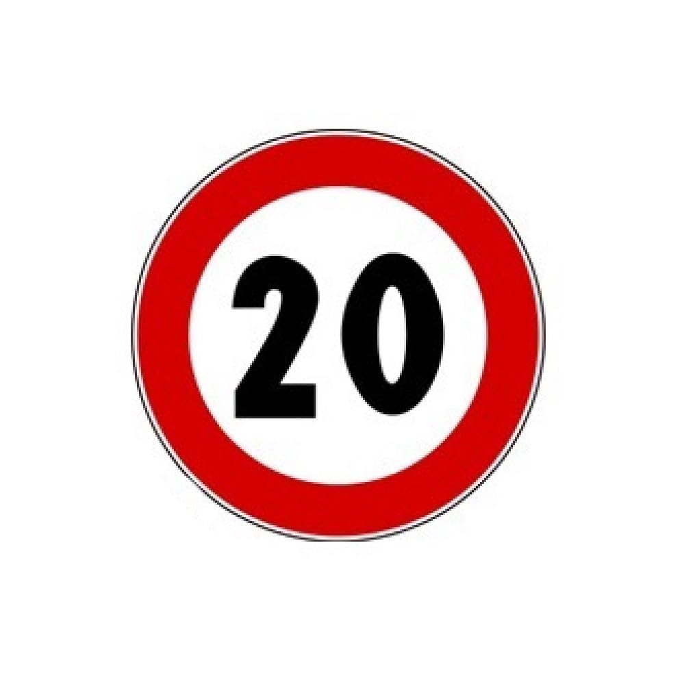 Señal de tráfico límite de velocidad - 30 Km/H