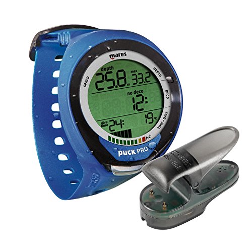 Mares Puck Pro Plus Deep Blue - Juego de ahorro con interfaz Bluelink