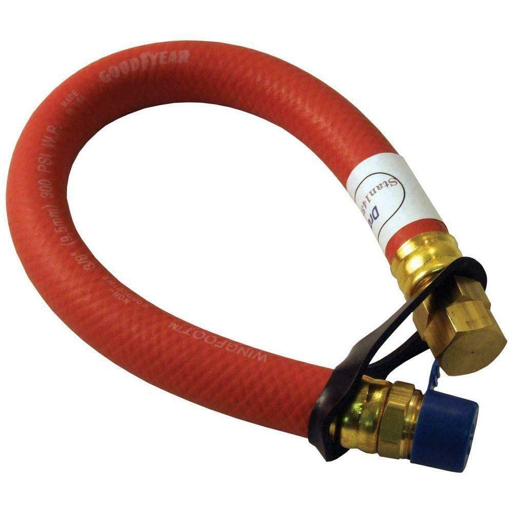 Drainzit3/8" W 18" Hose, Red, (STAN1438-18)