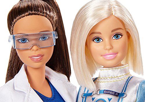 Set de Muñecas Barbie Astronauta y Científica Espacial miniatura 3