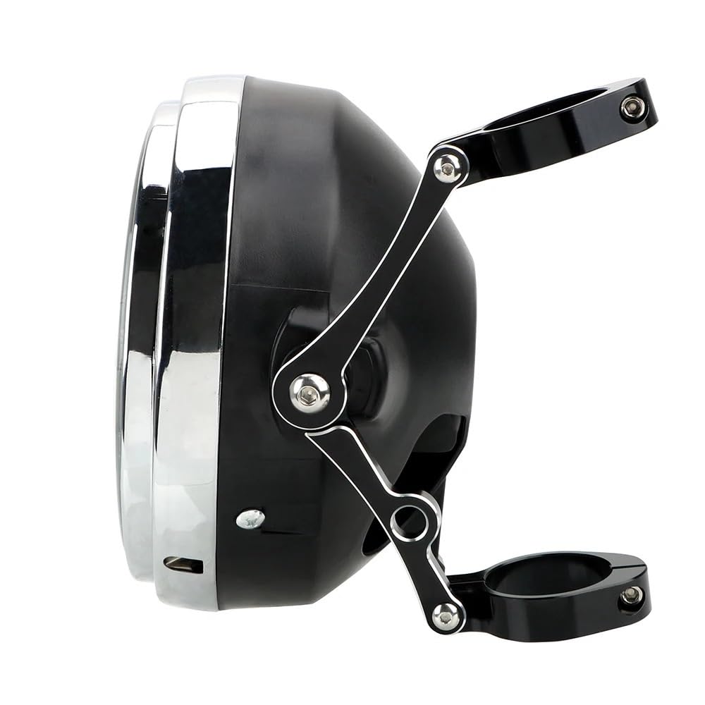 Dirt Bike Reflektor Pasuje do Honda Hornet 600 900 CB400 motocykl reflektor halogenowy montaż reflektora Head Light Lamps12V akcesoria