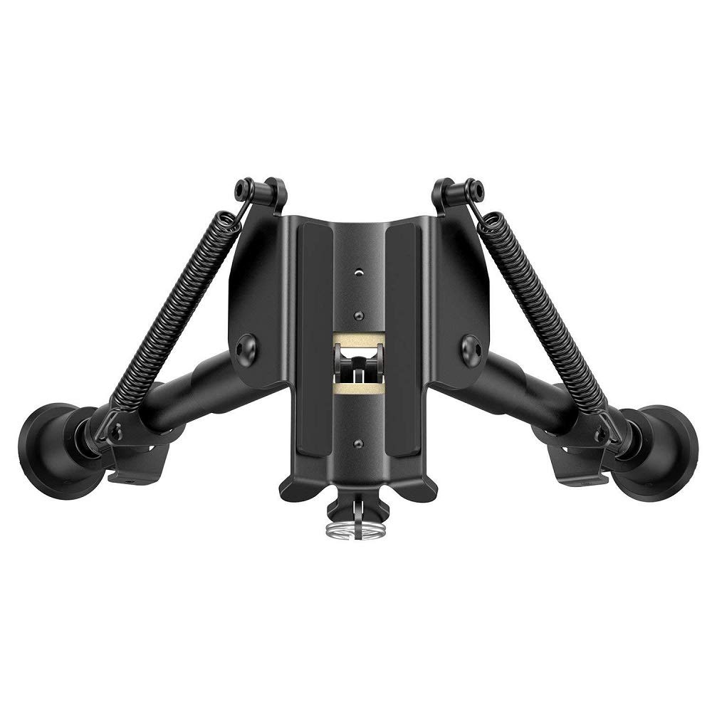Regolabile 6-9 Pollici Fucile Bipiede Telescopico Pendolo Testa Staffa Supporto Telaio 20mm Staffa Treppiede Accessori Refitting con Adattatore